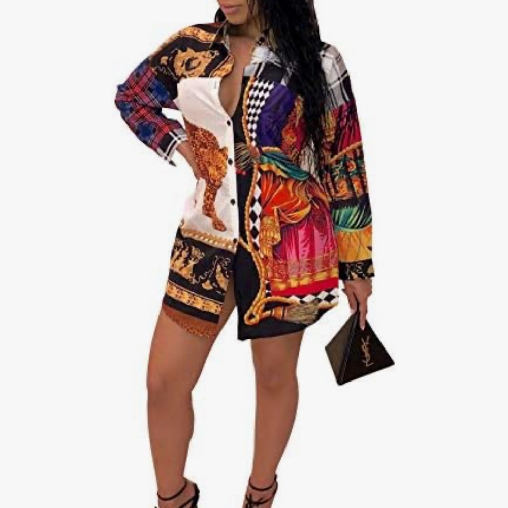 VSL Button Down Dress